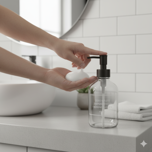 Zero Waste Zeepdispenser - Schone Handen