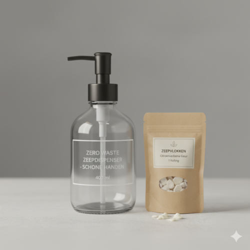 Zero Waste Zeepdispenser - Schone Handen