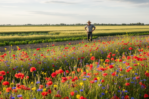 Bekijk deze afbeelding nieuws Biologische Boeren als Bewaarders van Biodiversiteit: Een Groene Revolutie op het Platteland op Bedrijf