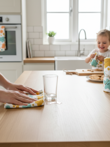 Afbeelding van product: Herbruikbare Keukenrol - Vrolijke Vlekken