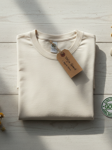 Foto van het product Biologisch Katoenen Basic T-shirt - Vrije Geest