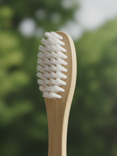 Afbeelding van product: Bamboe Tandenborstel Set - Zorgeloze Lach