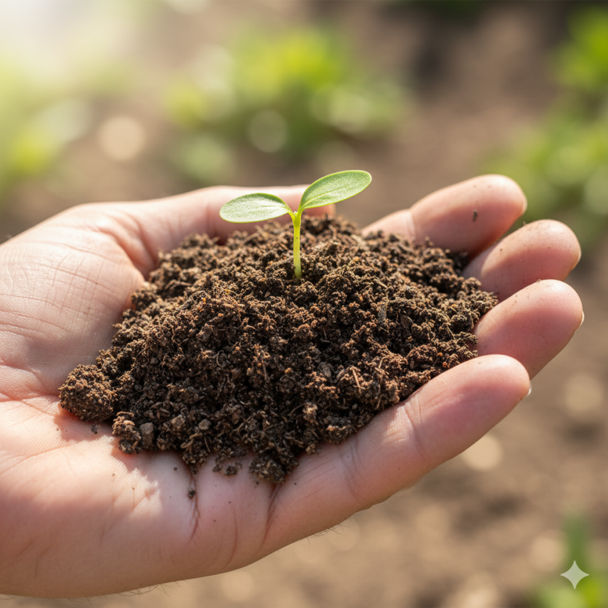 Afbeelding van 'De Kracht van de Bodem: Waarom Biologisch Eten Écht Beter Smaakt' op de website van Bedrijf