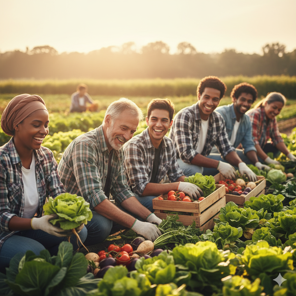 Bekijk deze afbeelding van Meer dan Eten: De Sociale Impact van de Biologische, Korte Ketens op Bedrijf